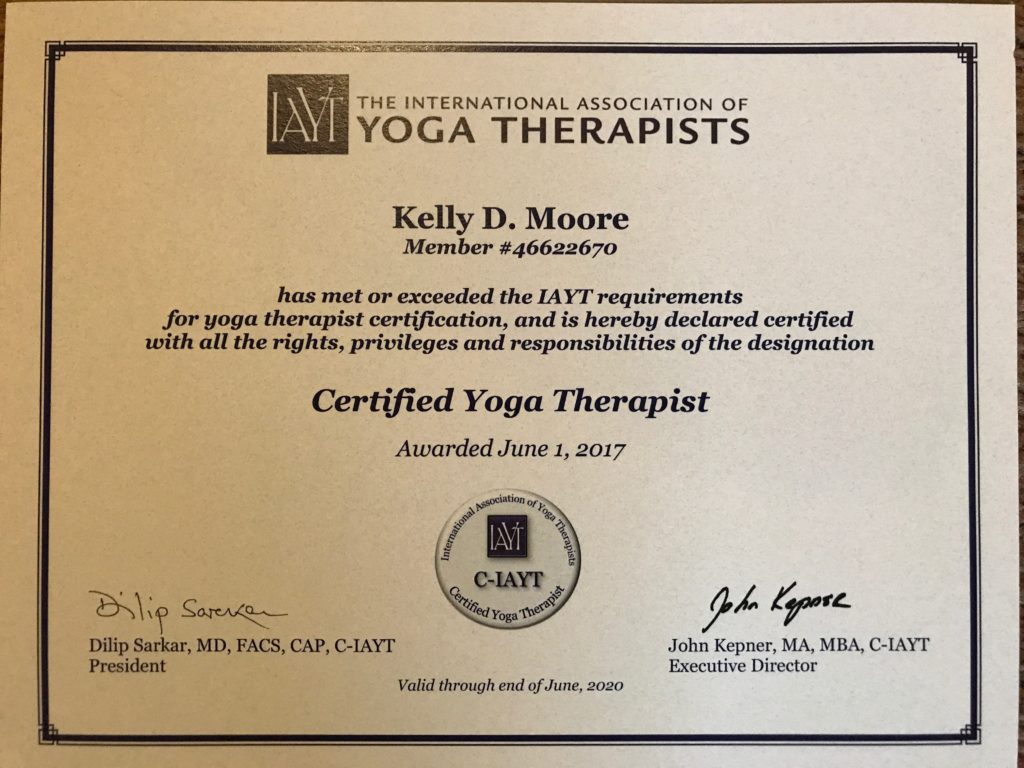 Living Yoga Yoga Therapy Credential with IAYT Living Yoga